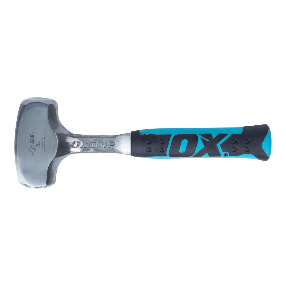 Pro Club Hammer - Rubber Handle | 3-Pounds / 1.3-Kilograms