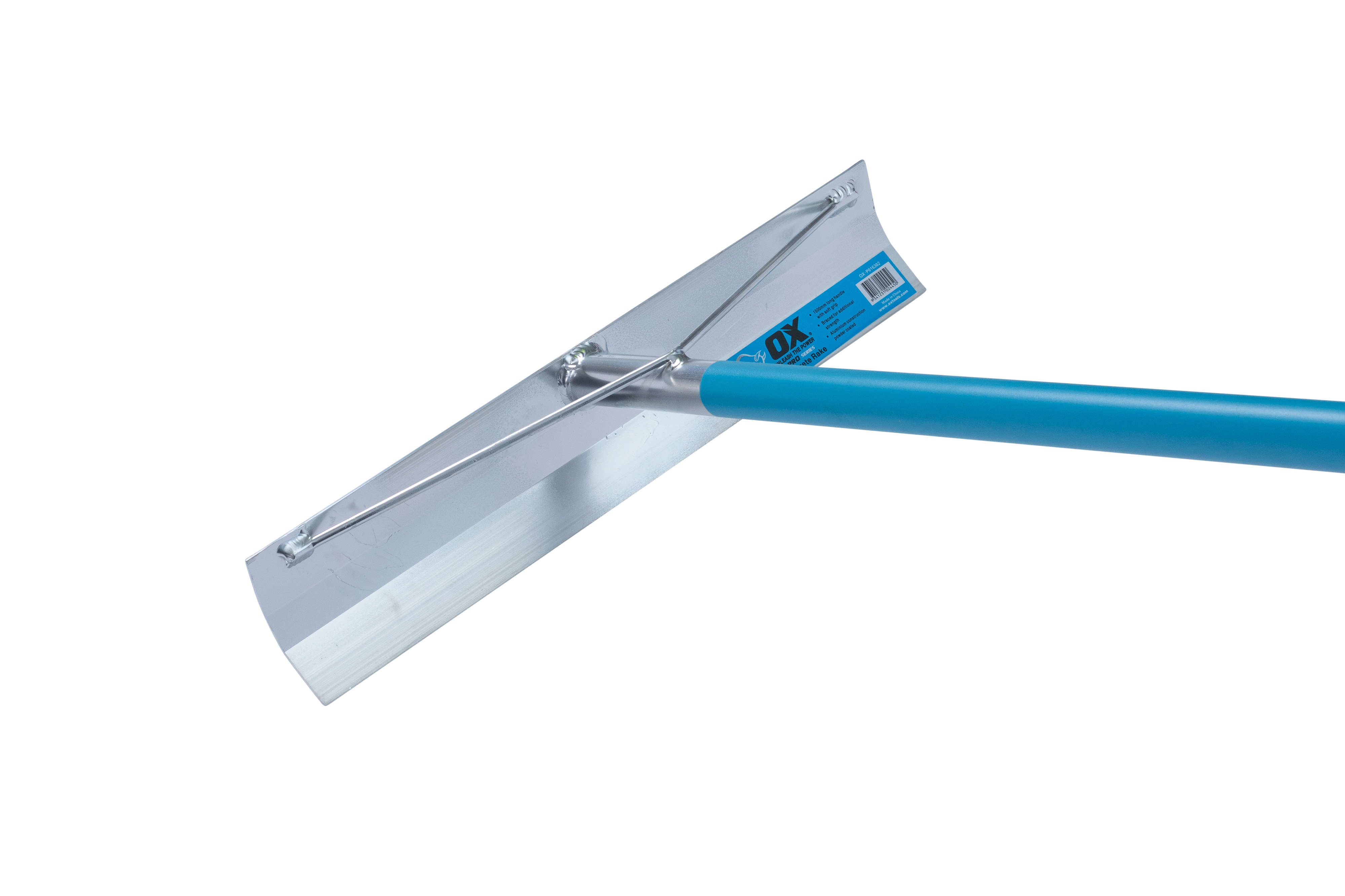 Pro Aluminum Concrete Rake - Without Hook | 20" x 4" / 495mm x 102mm