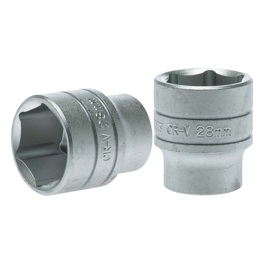 Teng 1/2In Dr. Socket 28Mm 6Pnt