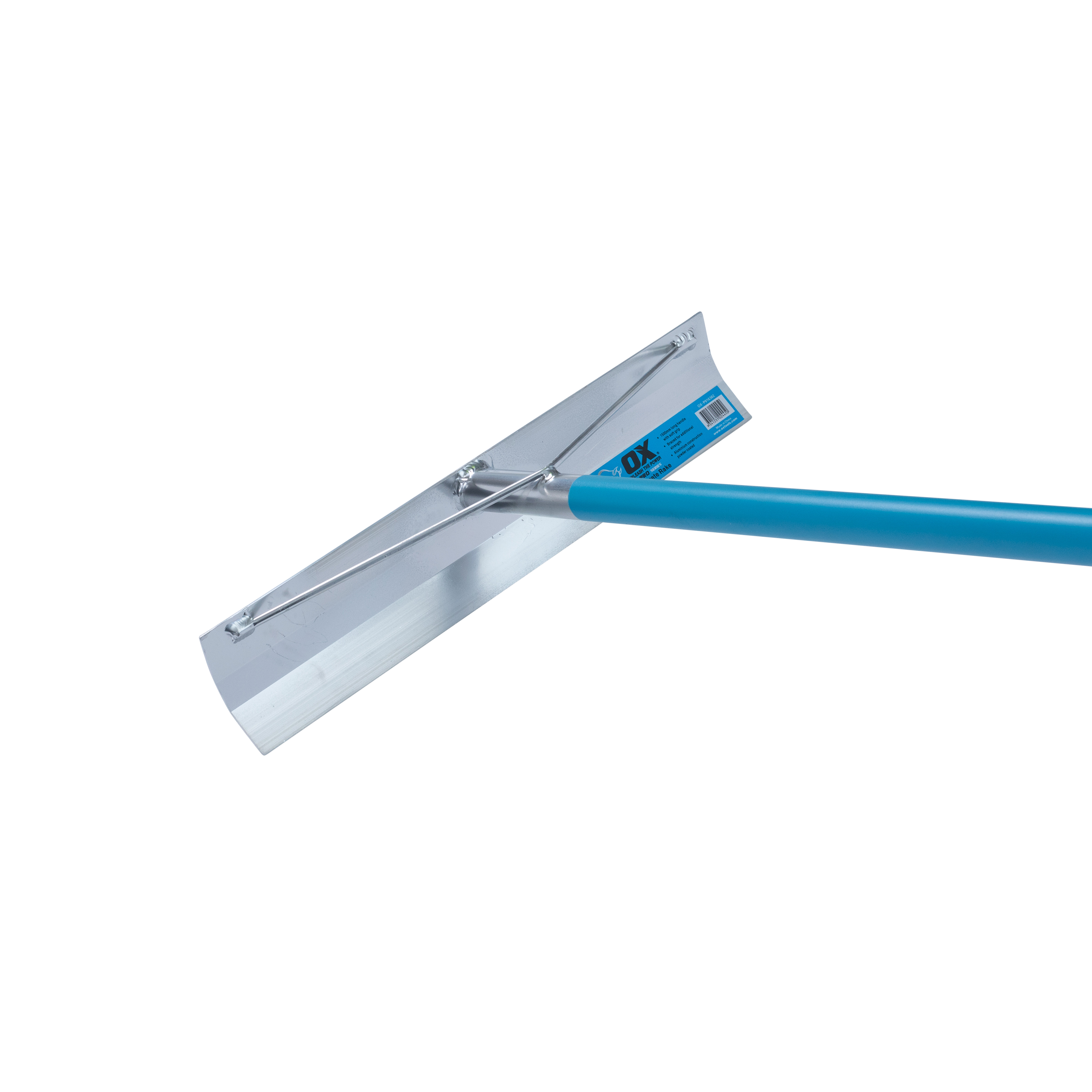 Pro Aluminum Concrete Rake - Without Hook | 20" x 4" / 495mm x 102mm