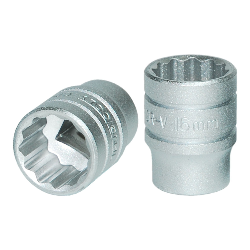Teng 3/8In Dr. Socket 16Mm 12Pt