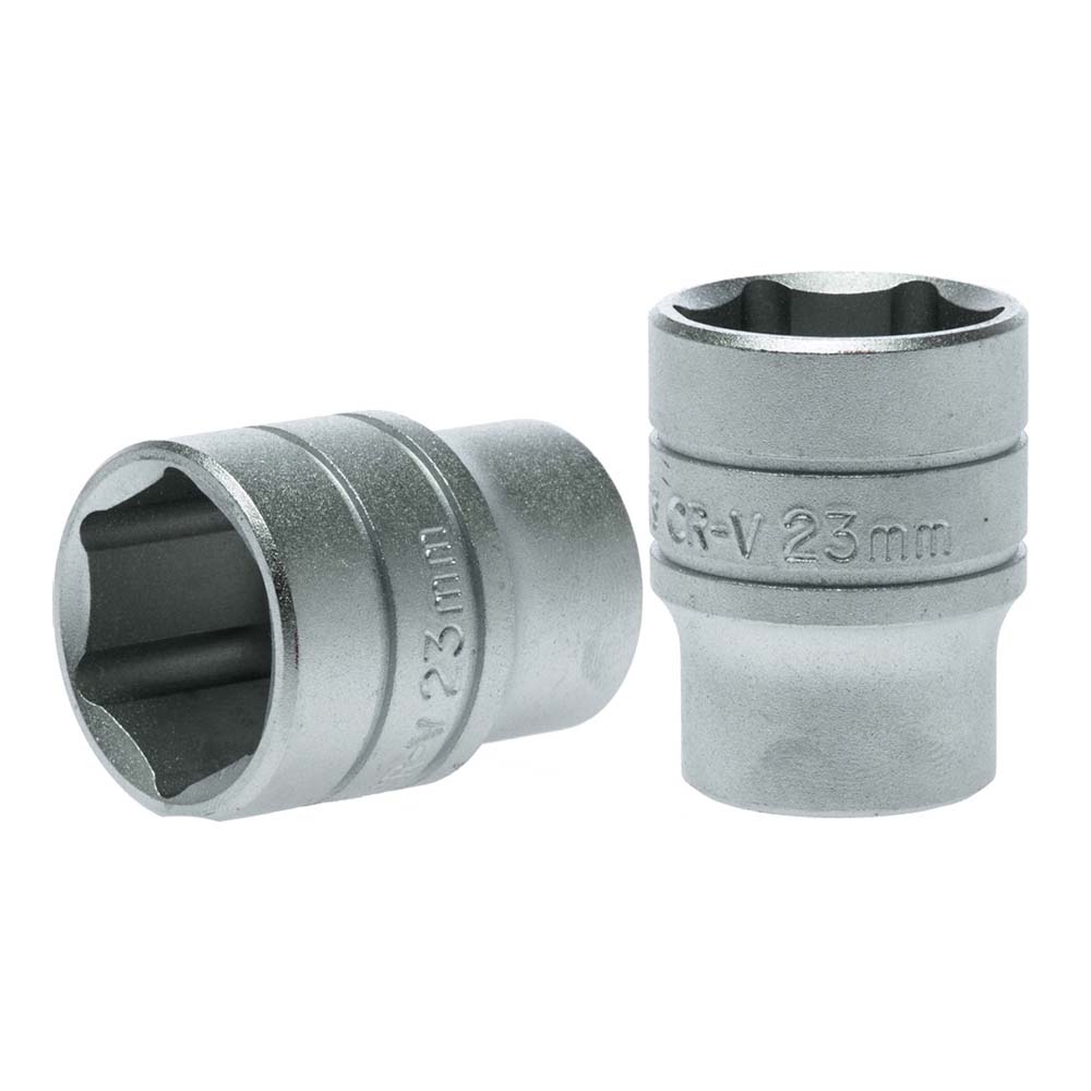 Teng 1/2In Dr. Socket 23Mm 6Pnt