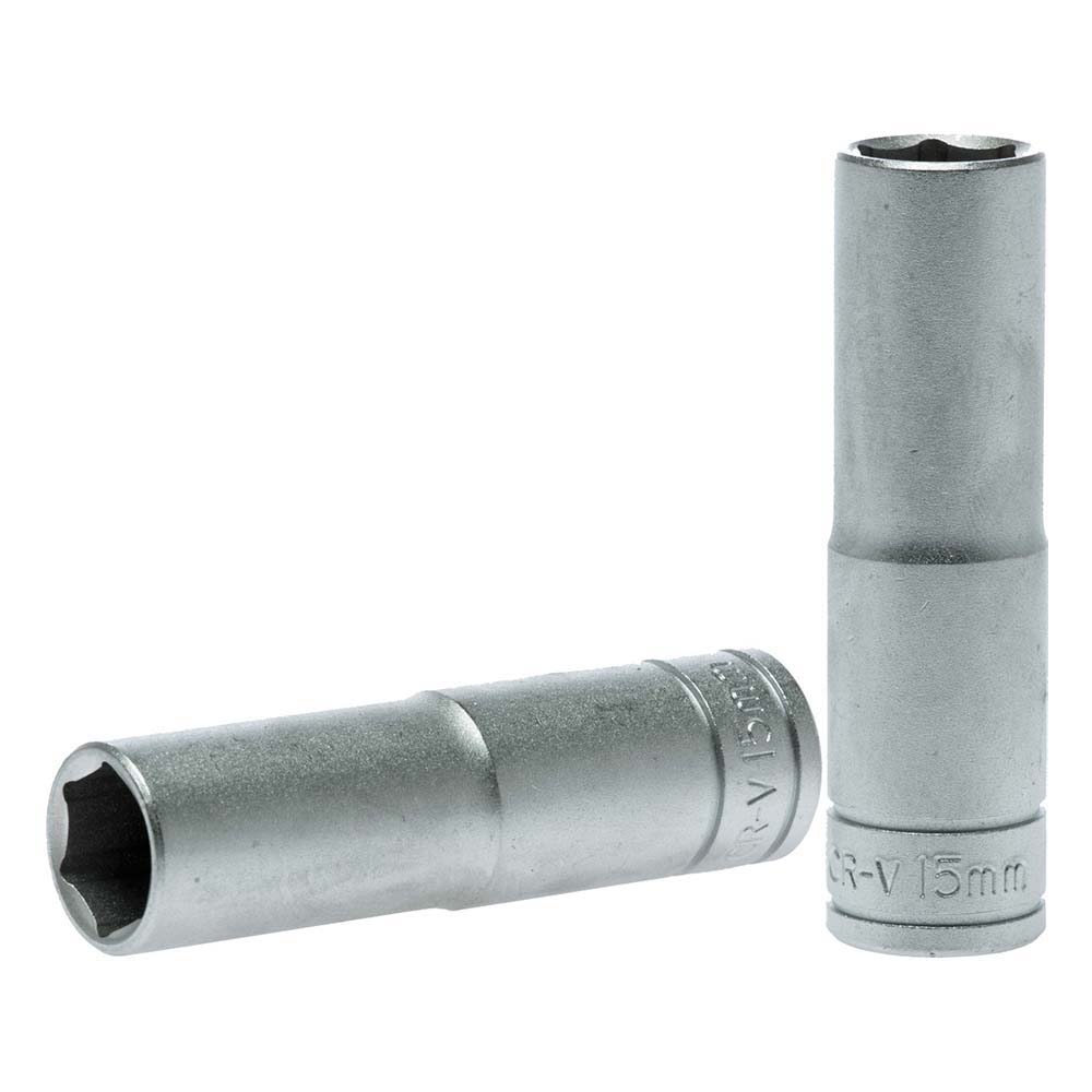 Teng 1/2In Dr. Deep Socket 15Mm 6Pnt