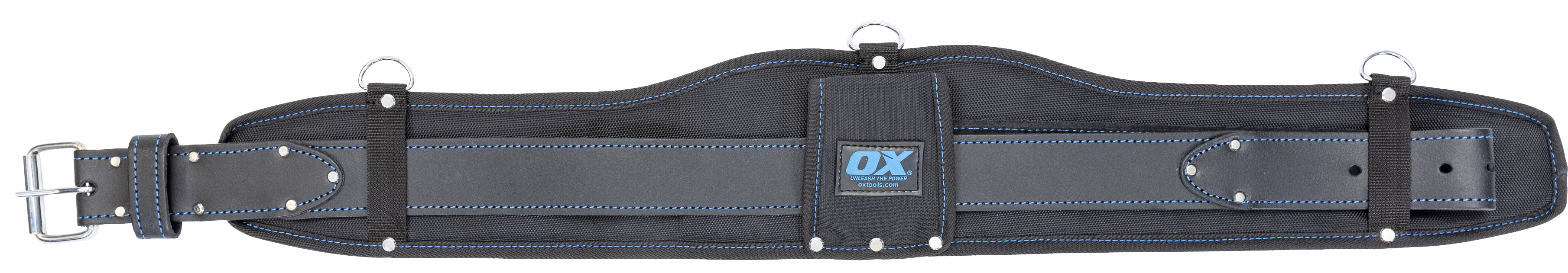 OX Trade Padded Nylon Back Support Belt