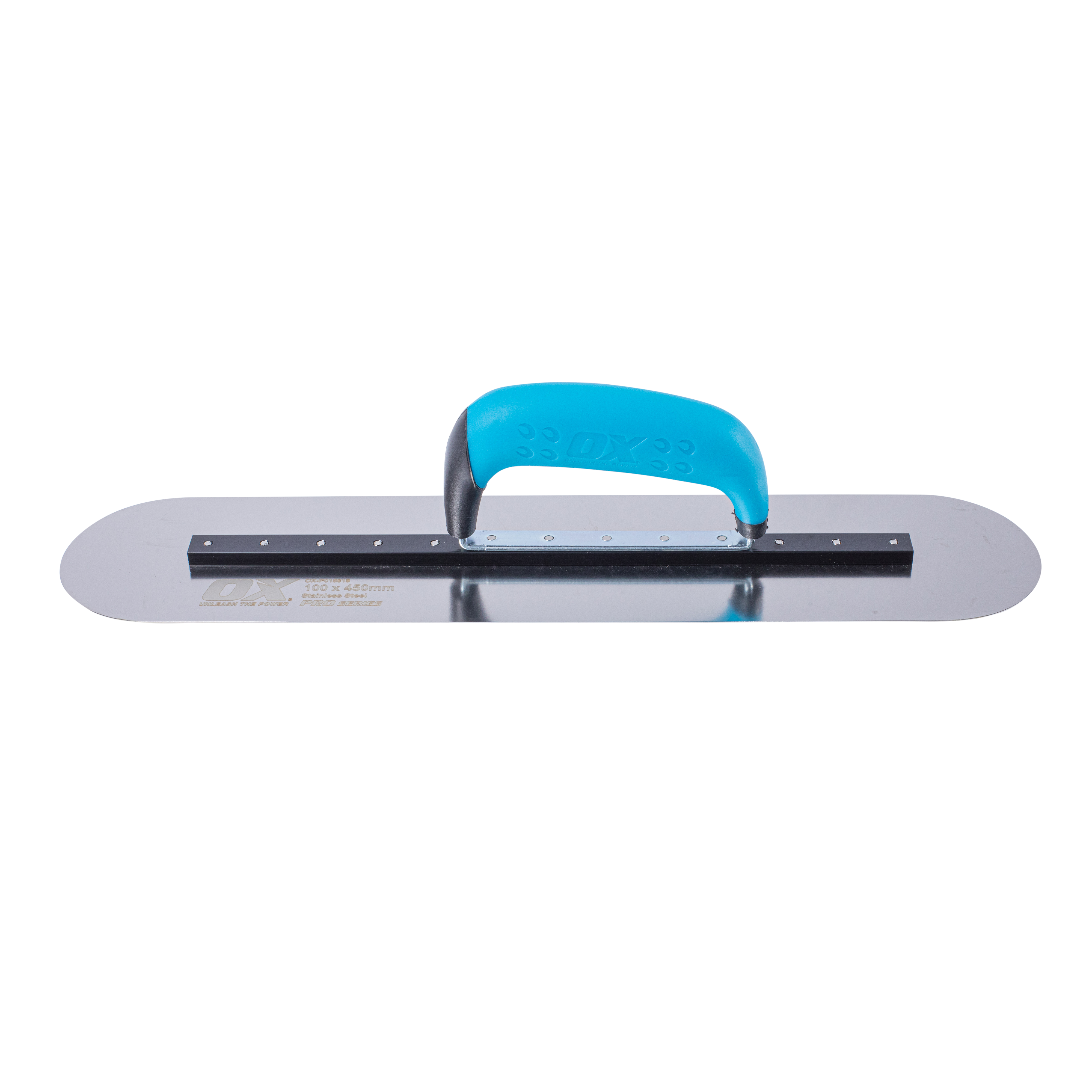 OX Pro 110 x 450mm S/S Pool Trowel, Rigid