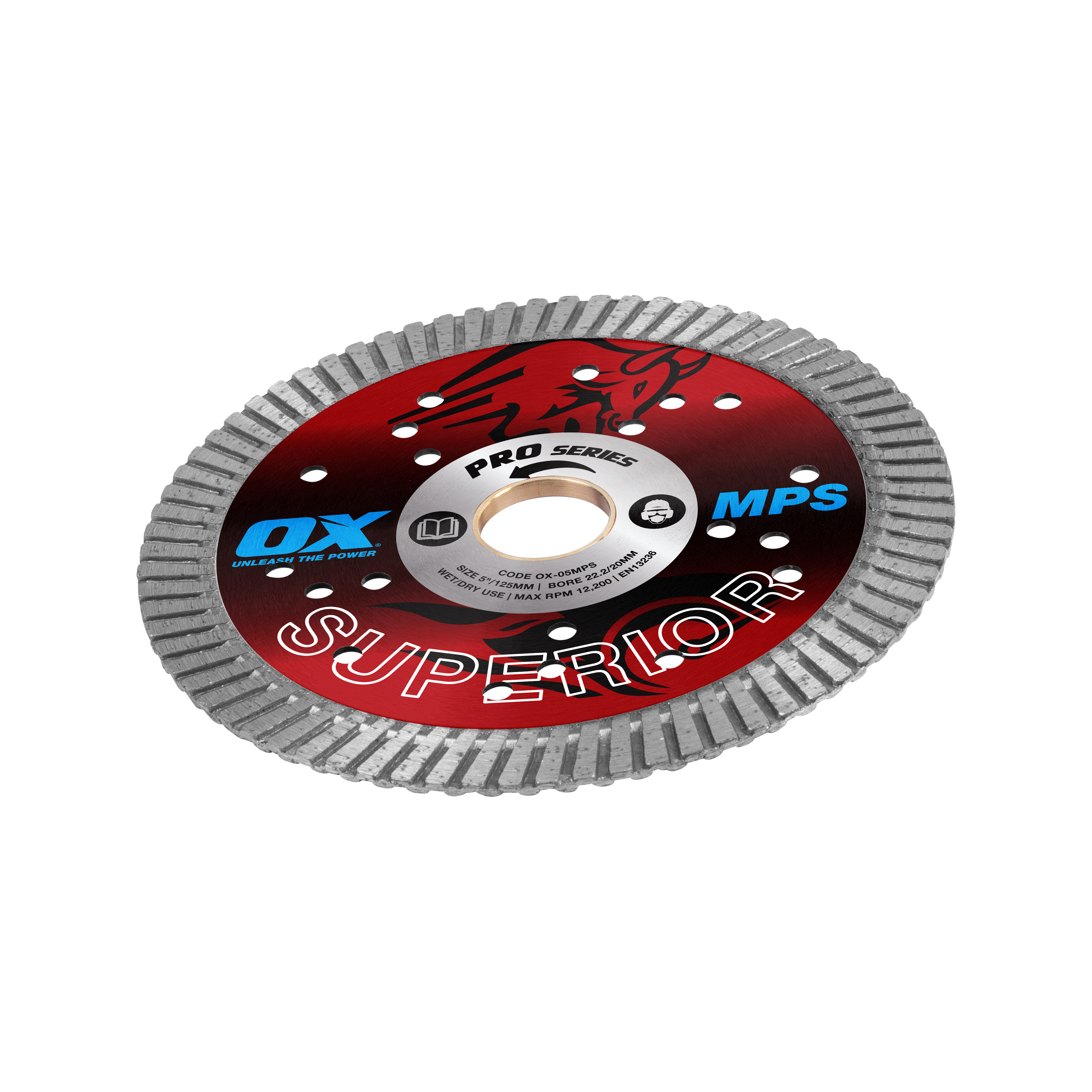OX Pro Superior Turbo Blade 125mm - Multi-Purpose