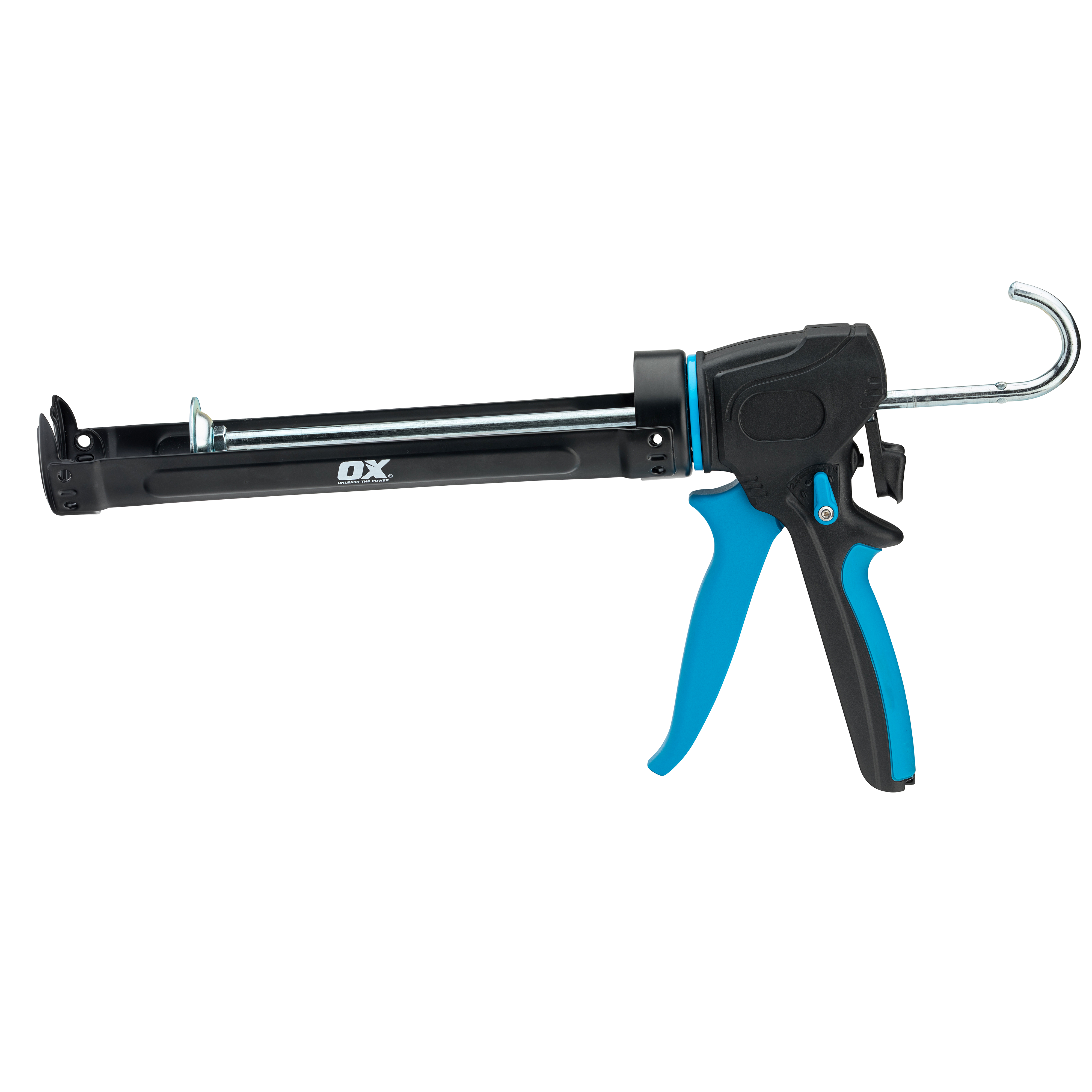 OX Dual Thrust Caulking Gun – 400ml
