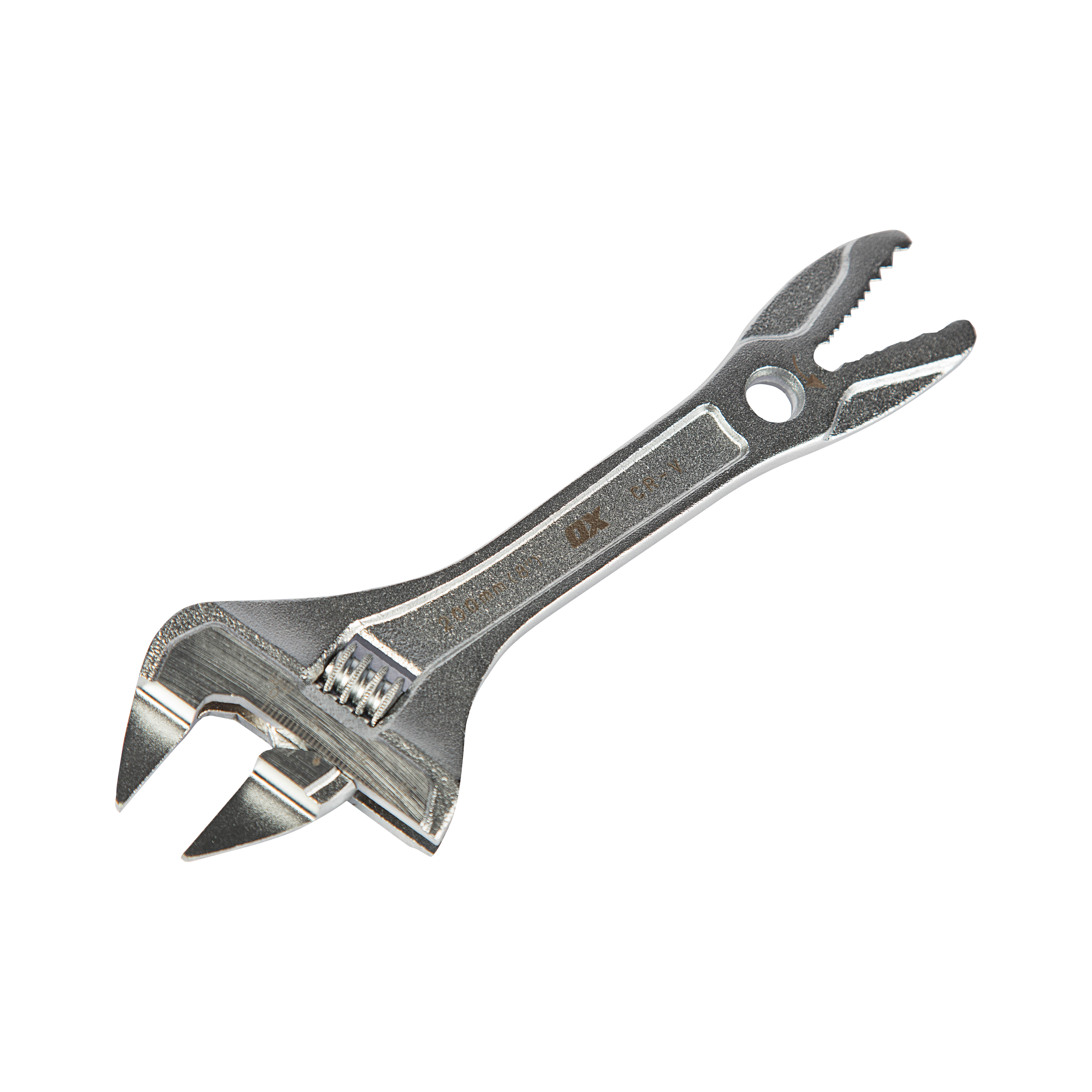 OX Pro Slim-Jaw Adjustable Wrench 200mm/8”