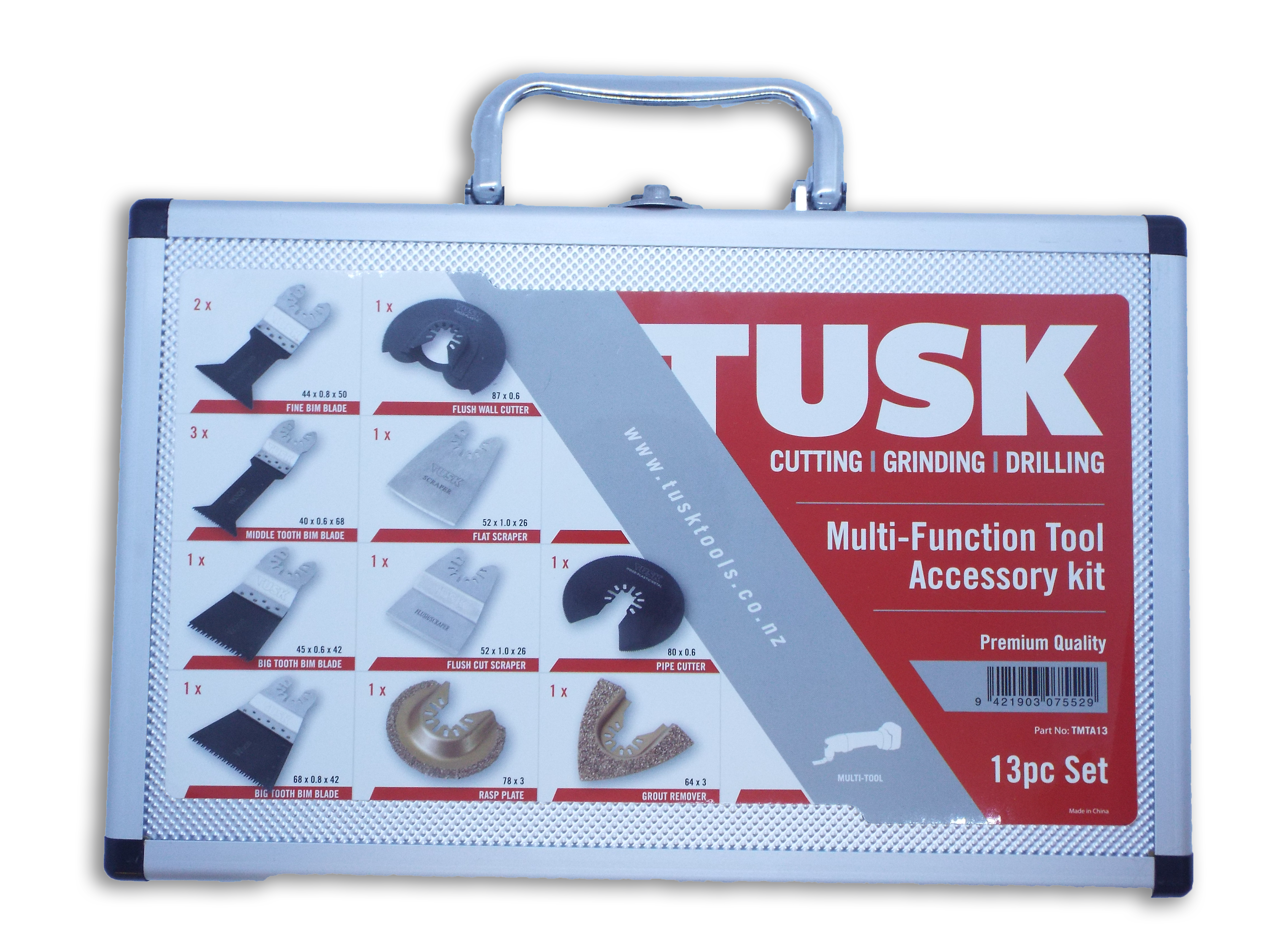 Tusk Multi Tools Accessories Kits - 13Pc