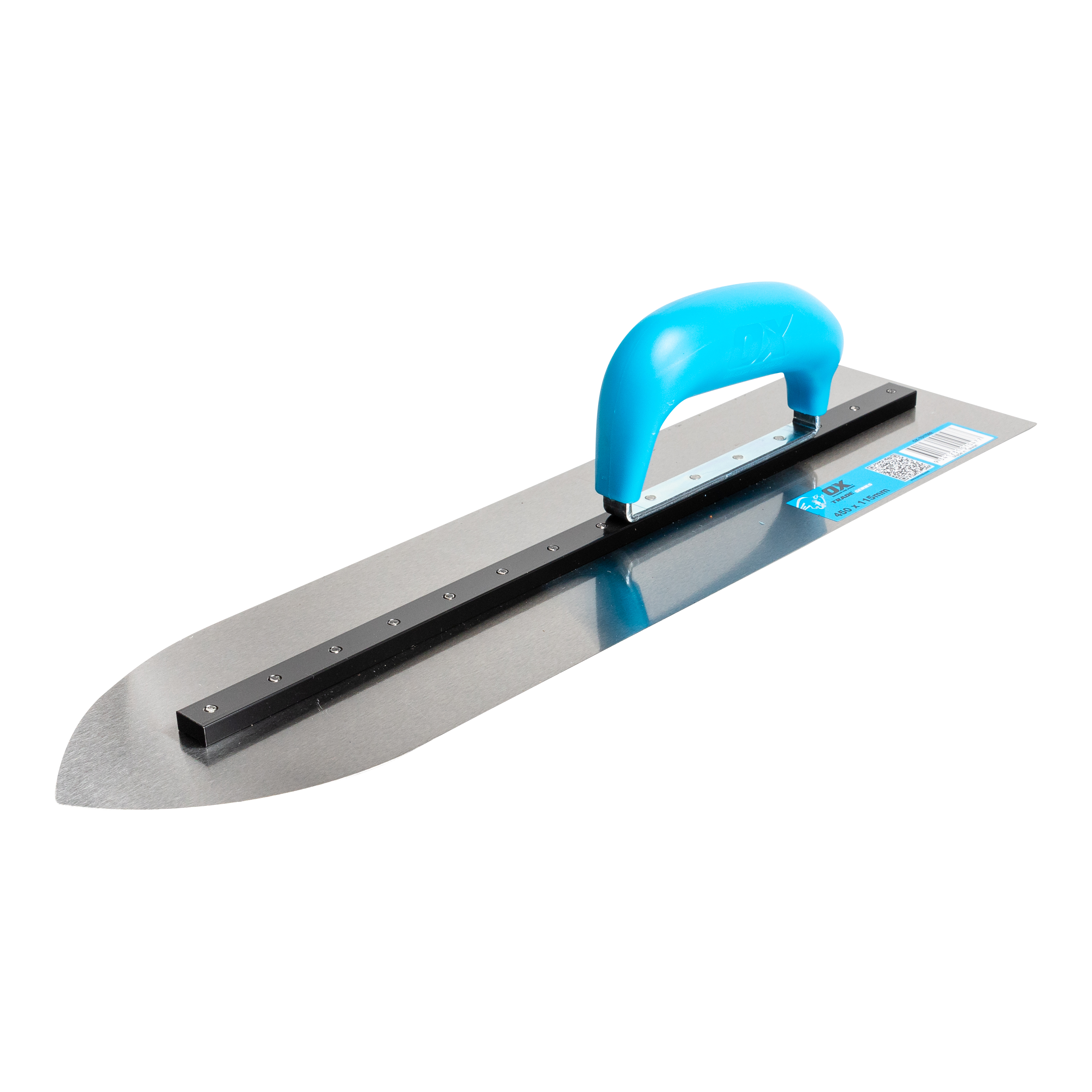 OX Trade 115 x 450mm Pointed Finishing Trowel