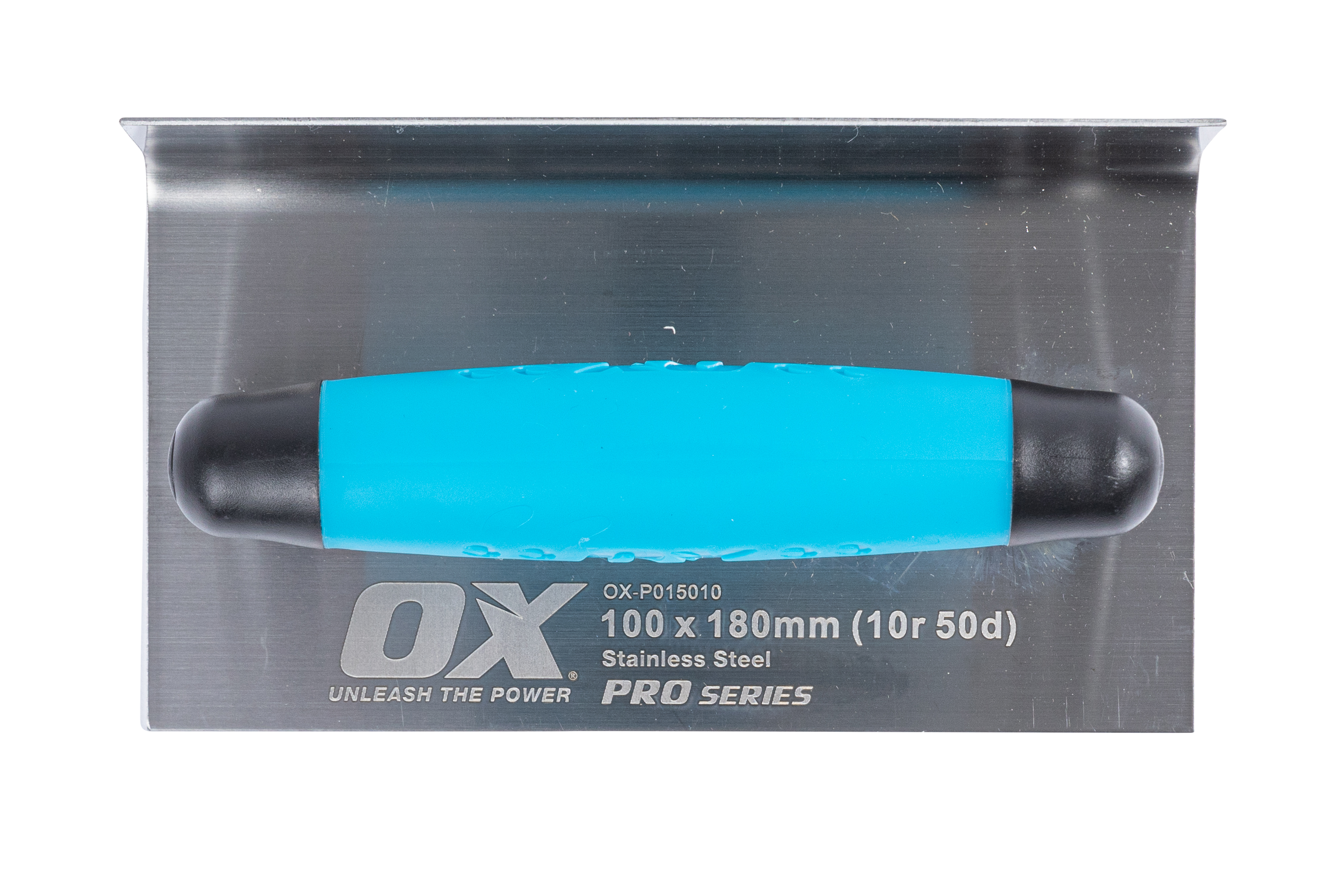 OX Pro 100 x 180mm (10r 50d) S/S Coving Trowel