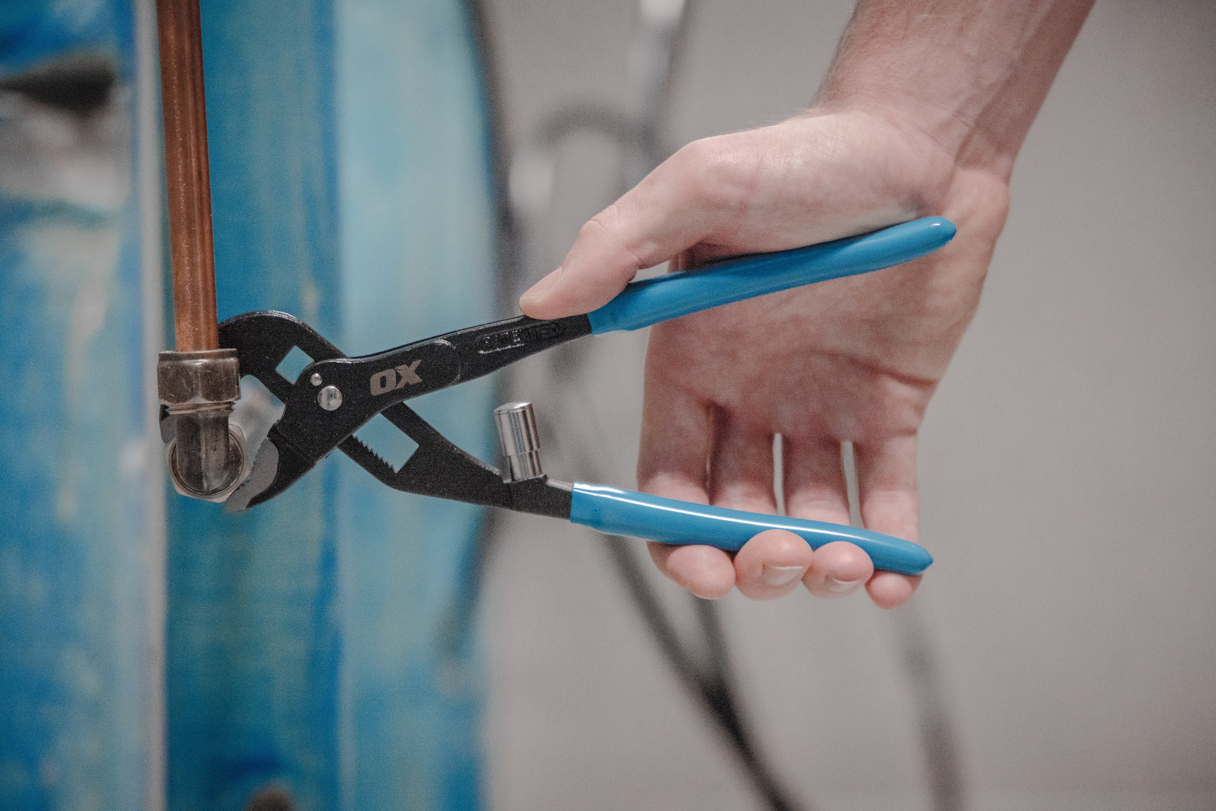 OX Pro Automatic Waterpump Pliers - 10"