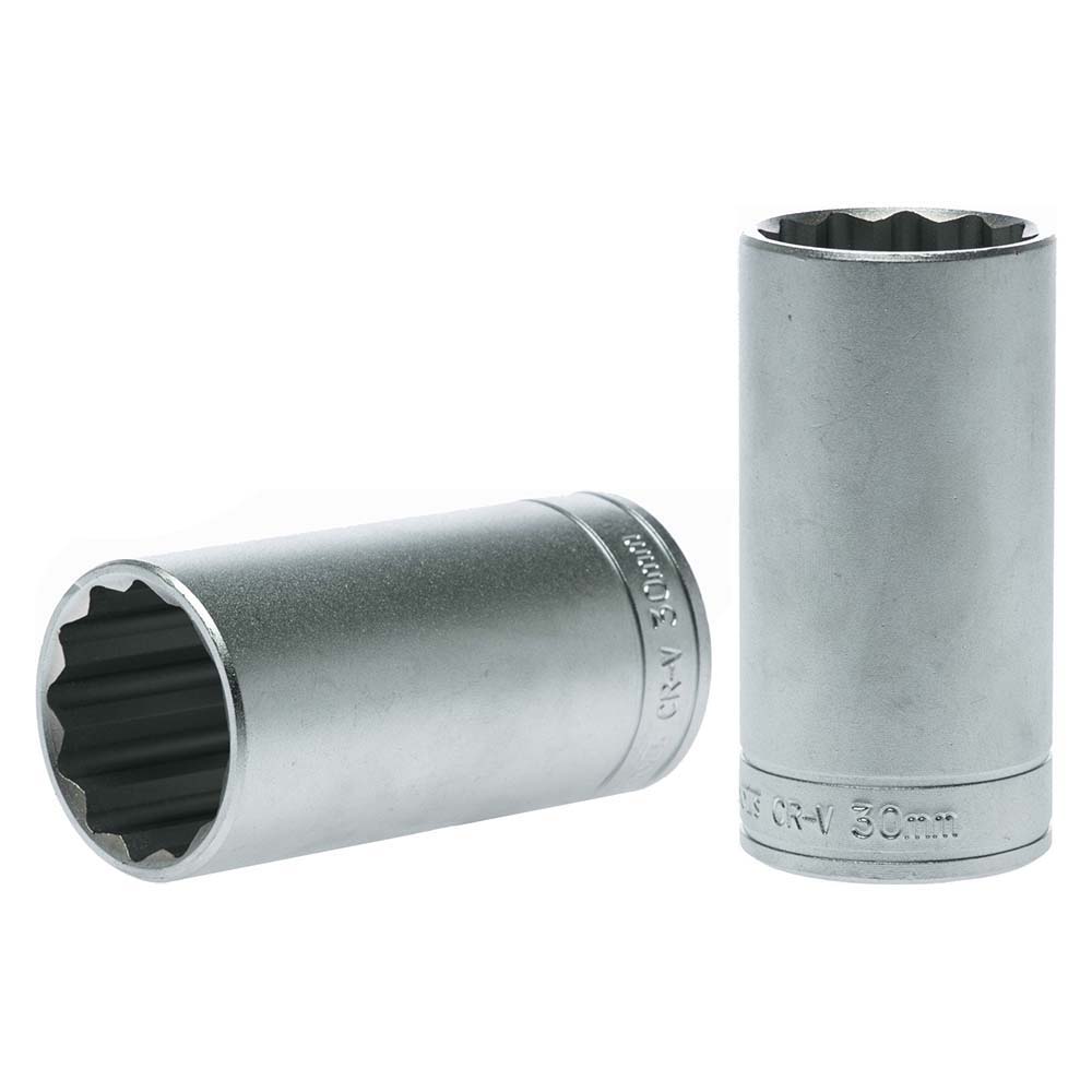 Teng 1/2In Dr. Deep Socket 30Mm 12Pnt