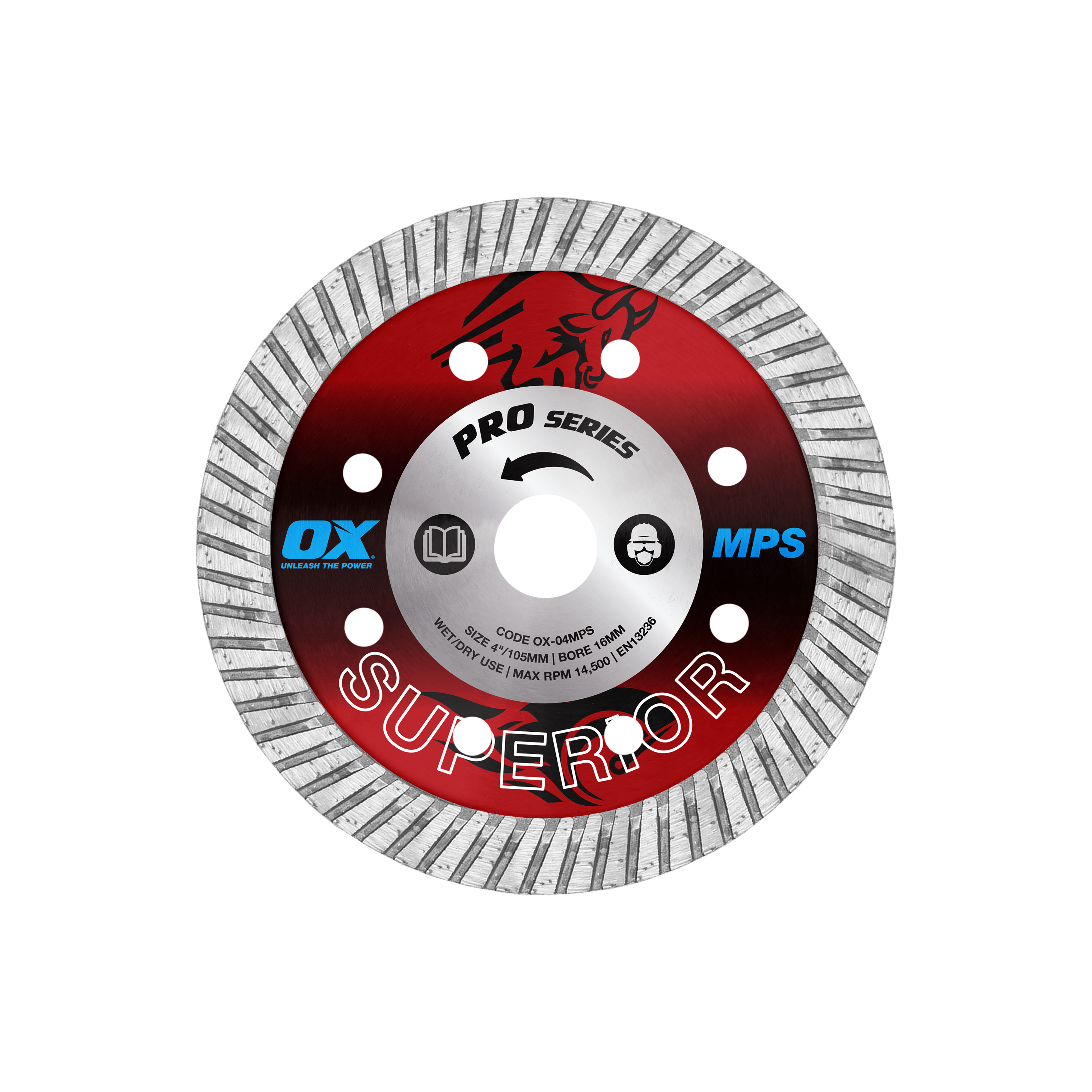OX Pro Superior Turbo Blade 105mm - Multi-Purpose