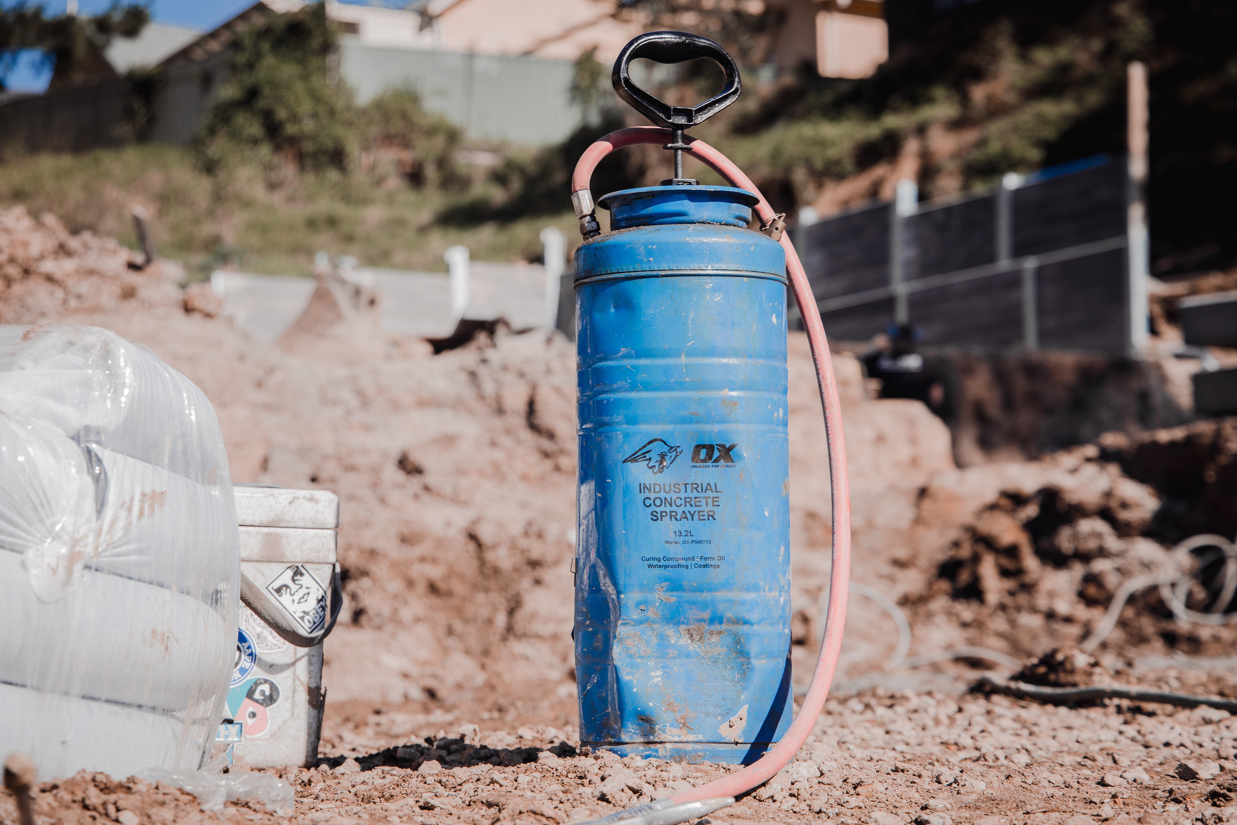 OX Stainless Steel Concrete Sprayer - 13.2L