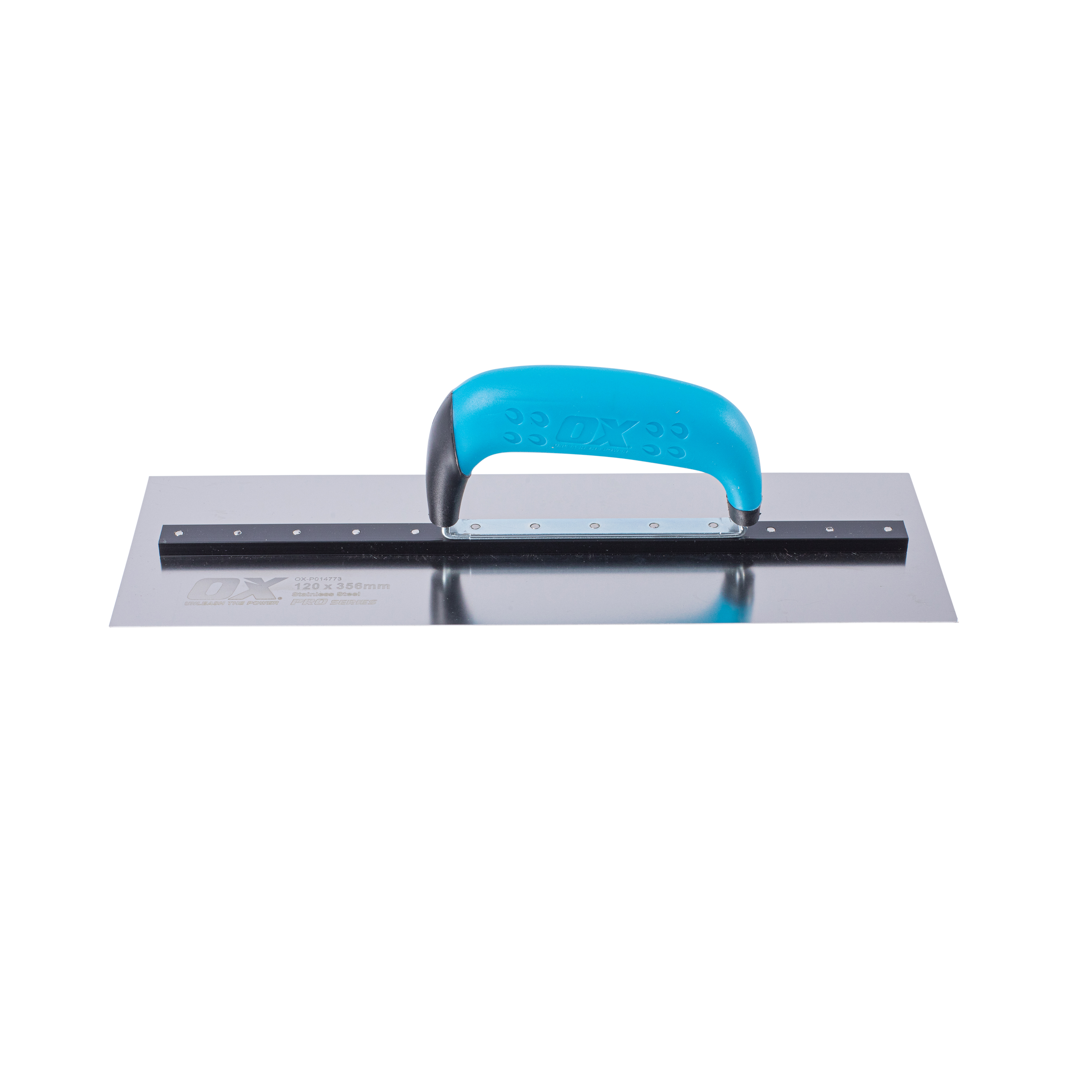 OX Pro 120 x 356mm S/S Square Finishing Trowel