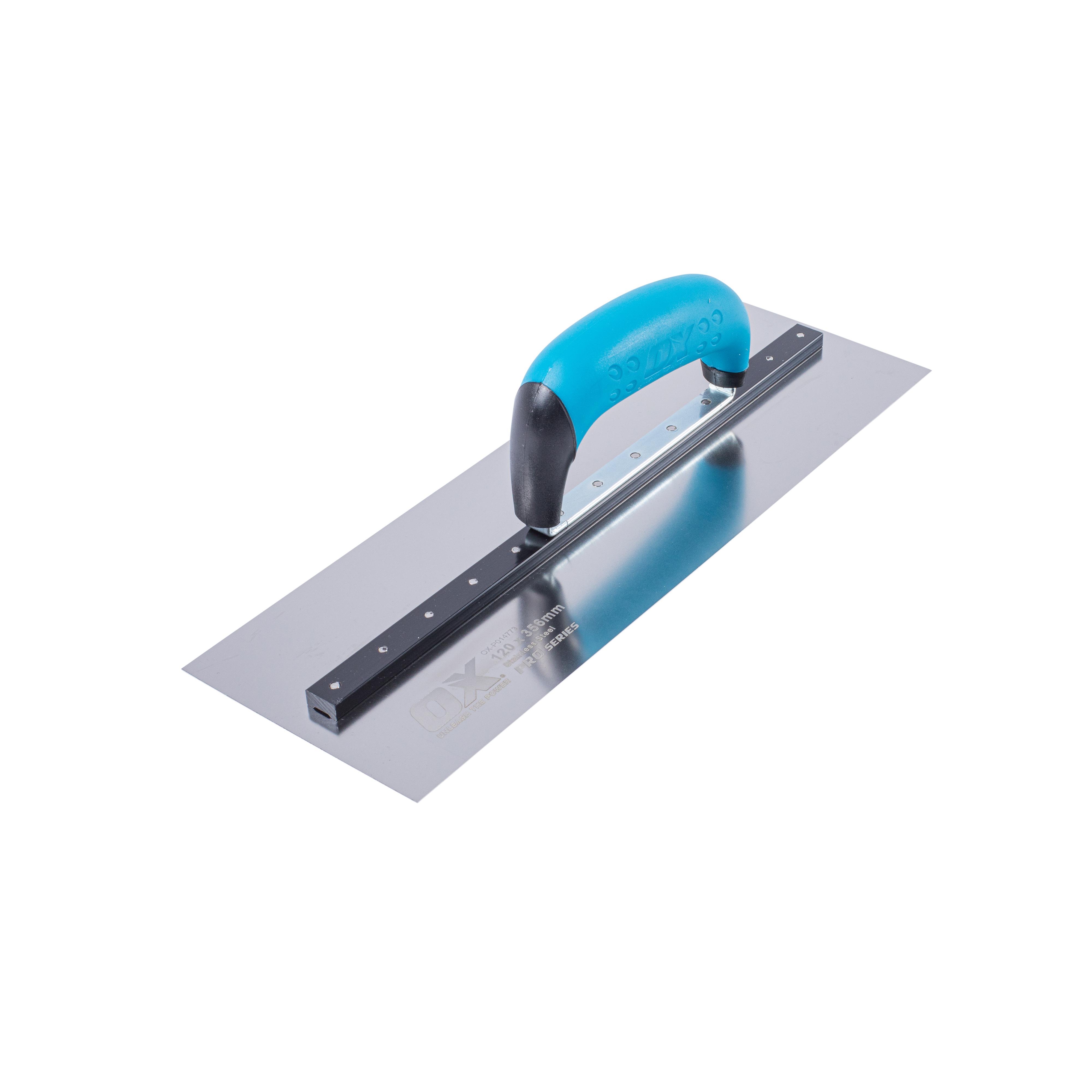 OX Pro 120 x 356mm S/S Square Finishing Trowel