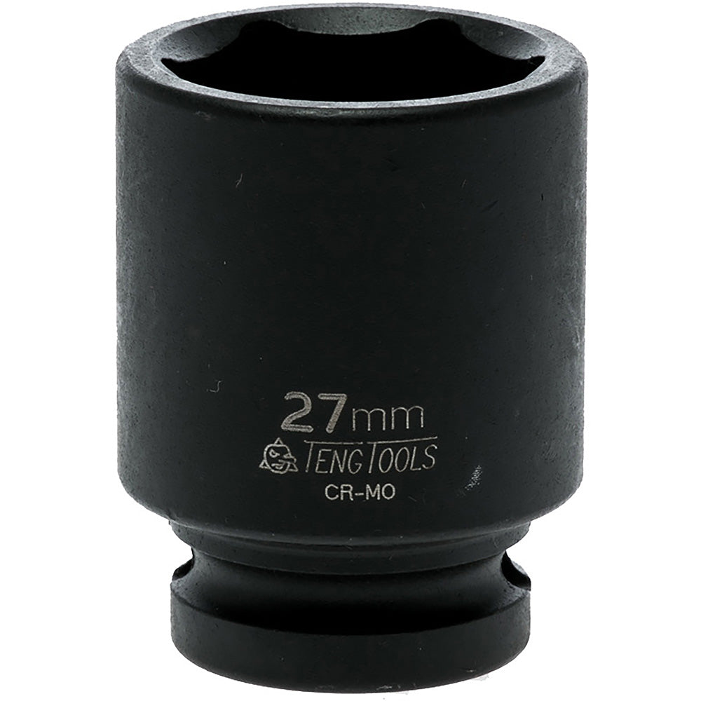 Teng 1/2In Dr. Impact Socket 27Mm Din