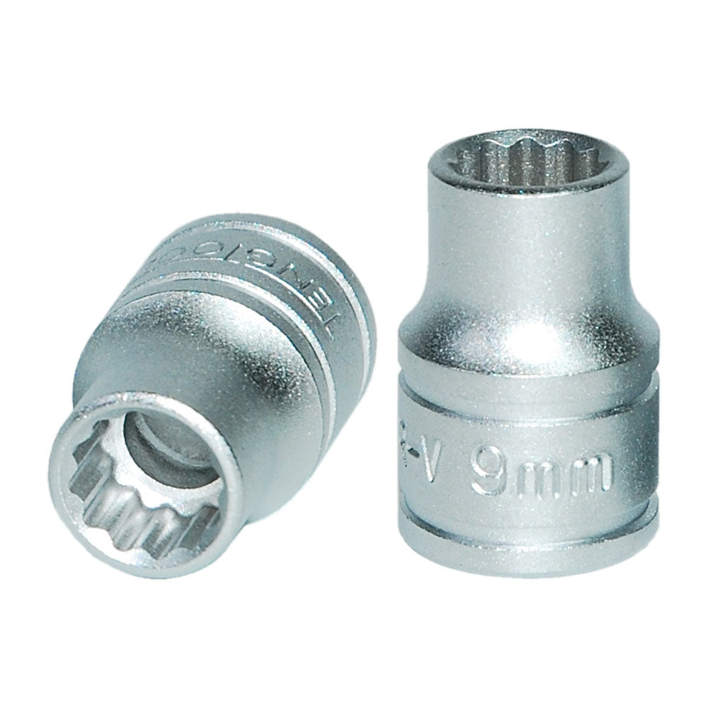 Teng 3/8In Dr. Socket 9Mm 12Pt