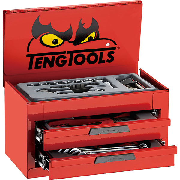 Teng 35Pc Mini Metric Tool Set Includes Tc103Nf Box