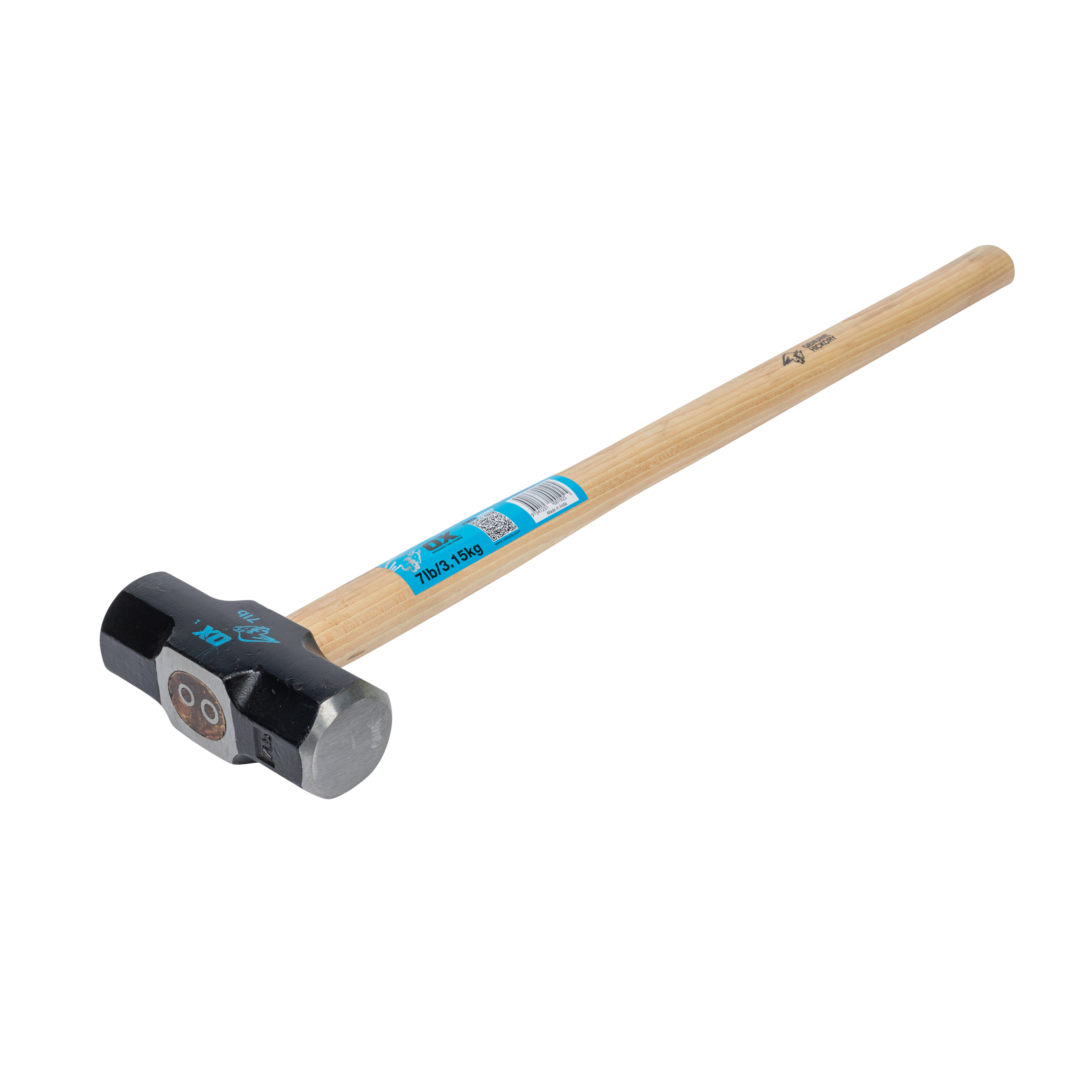 OX Pro Sledge Hammer, Hickory Handle - 7lb / 3.2kgs