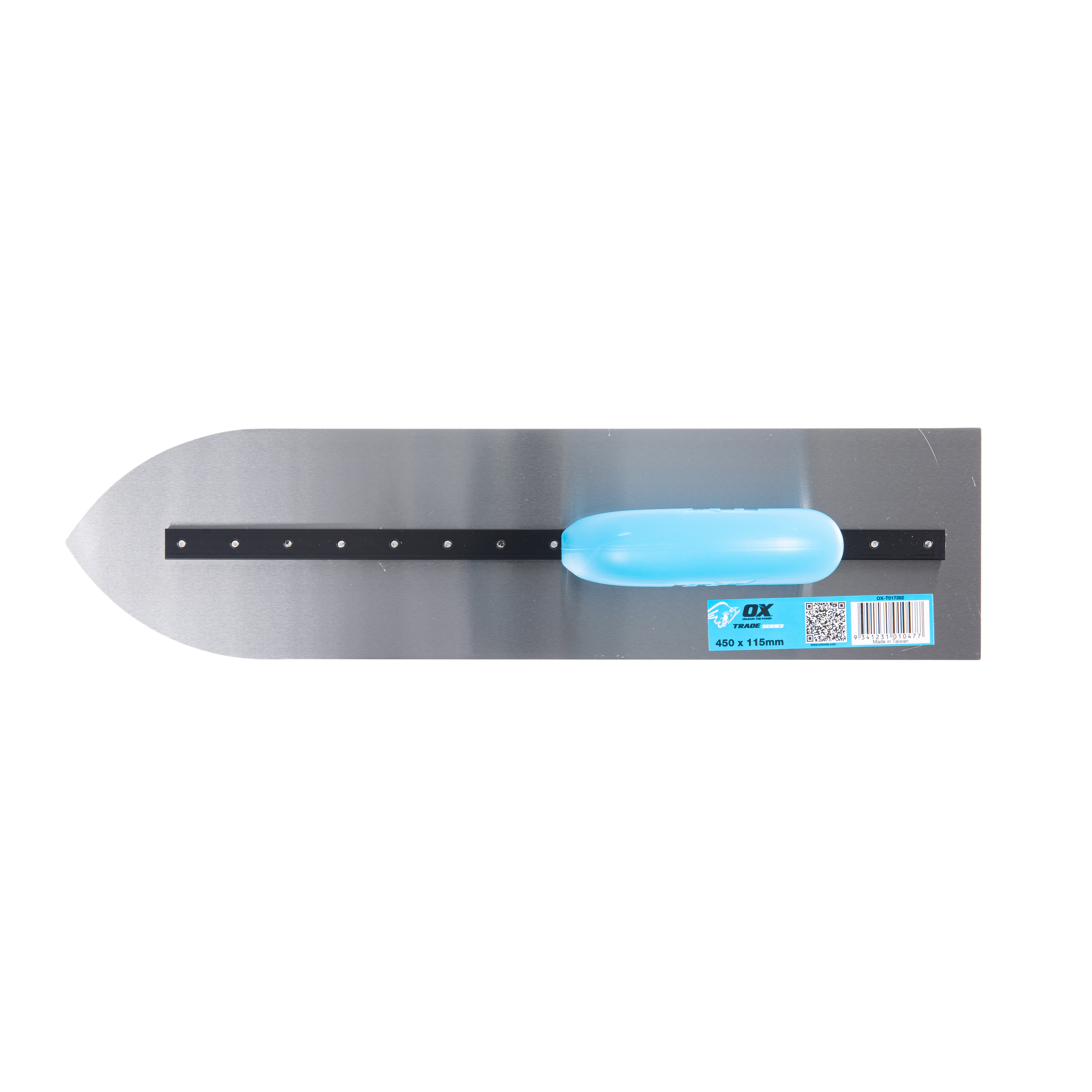 OX Trade 115 x 450mm Pointed Finishing Trowel