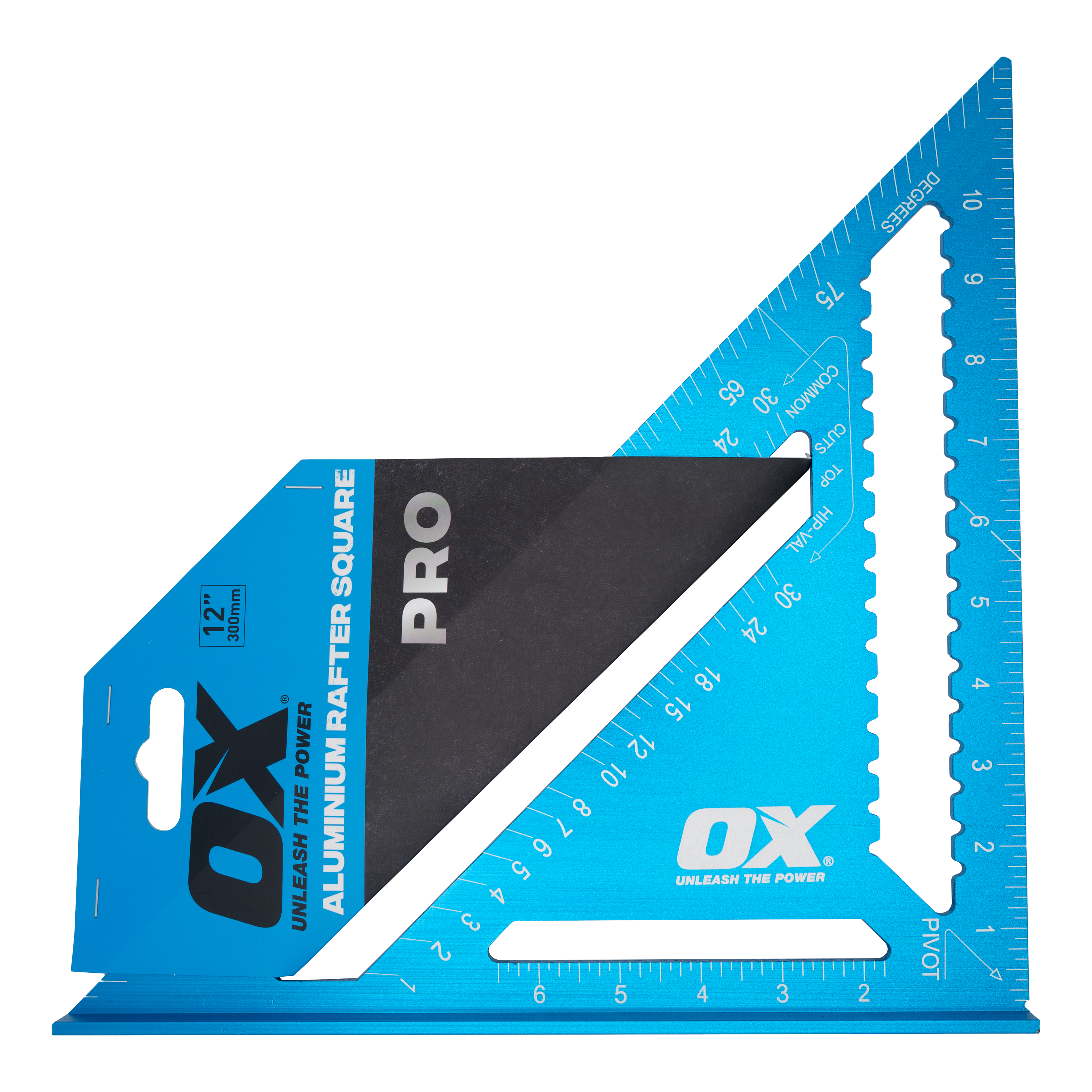 OX Pro Aluminium Rafter Square | 12-Inch / 300mm