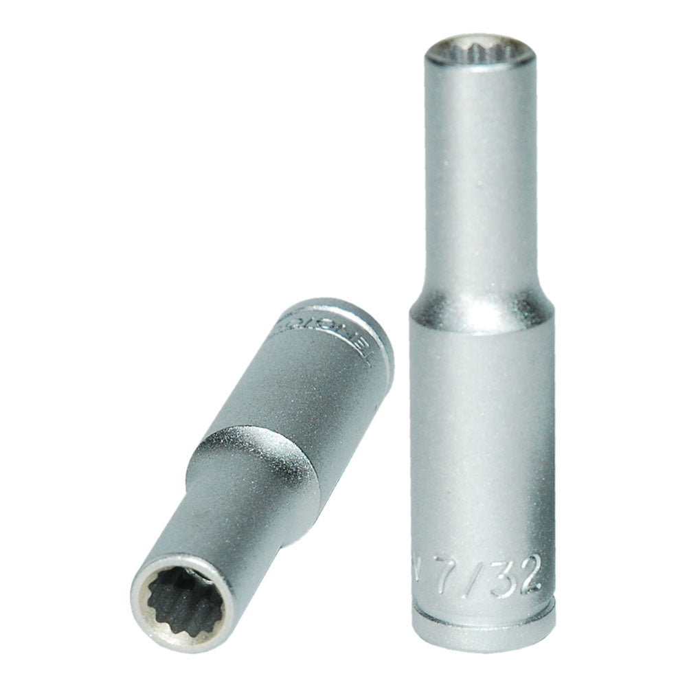 Teng 1/4In Dr. Deep Socket 7/32In 12Pt