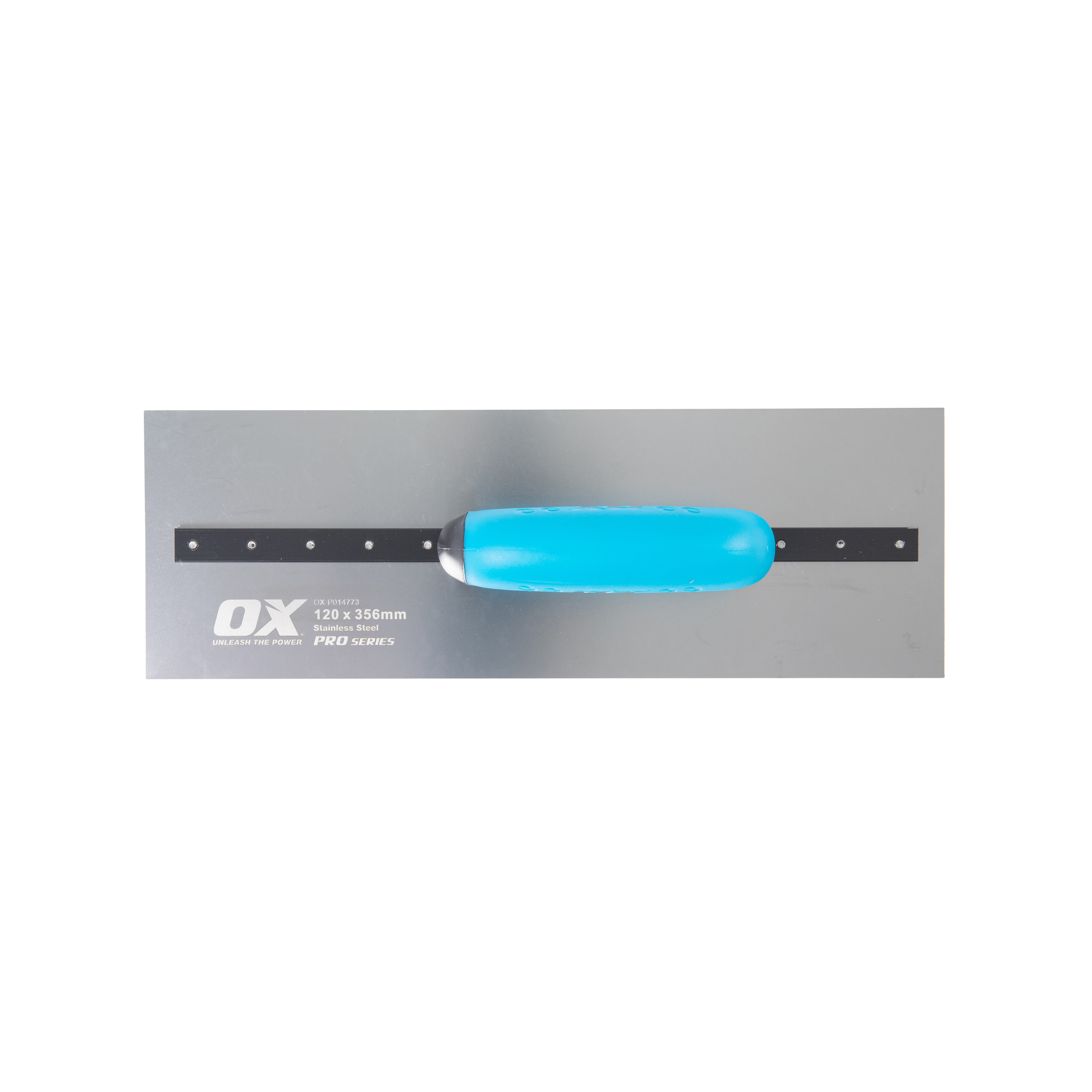 OX Pro 120 x 356mm S/S Square Finishing Trowel