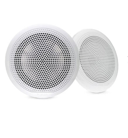 Fusion 6.5" Marine Speakers Pair 80W El Series Classic White El-F651W