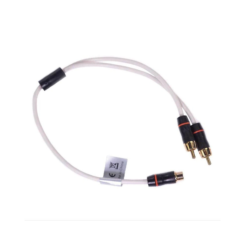 Fusion Ms-Rcaym Rca Splitter Cable Female To Dual Male