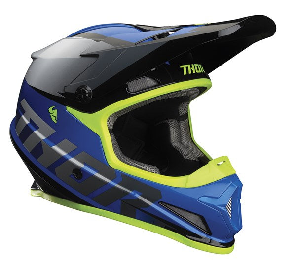 Helmet S23 Thor Mx Sector Fader Blue Black Large