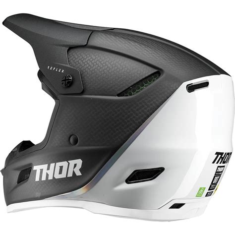 Helmet S23 Thor Mx Reflex Carbon Polar Black/White Small