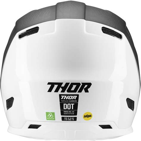 Helmet S23 Thor Mx Reflex Polar Carbon Black/White Xlarge