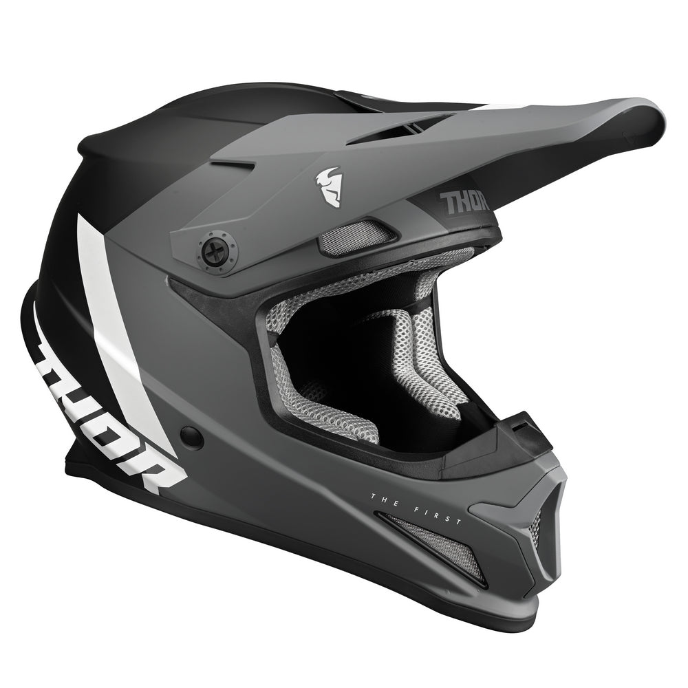 Helmet S23 Thor Mx Sector Chevron Grey/Black Xs