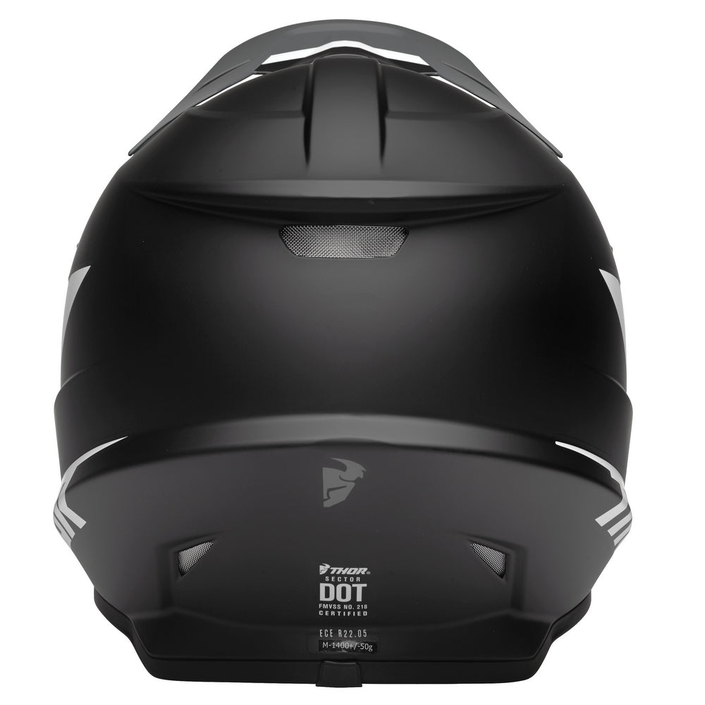 Helmet S23 Thor Mx Sector Chevron Grey/Black Xs