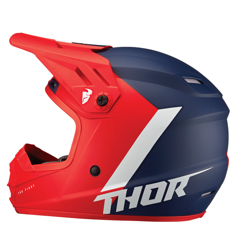 Helmet S23Y Thor Mx Sector Chev Red Navy Youth Large