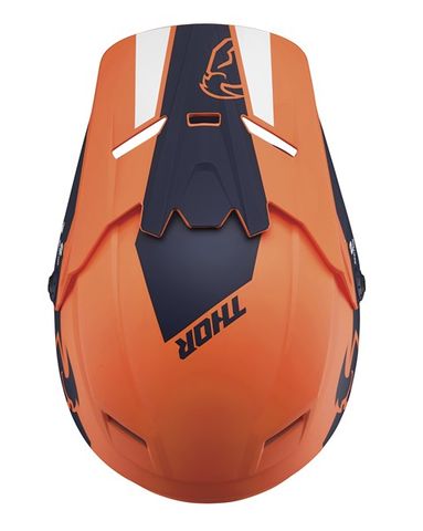 Helmet Visor Kit S21Y Thor Mx Sector Split Youth Orange Navy