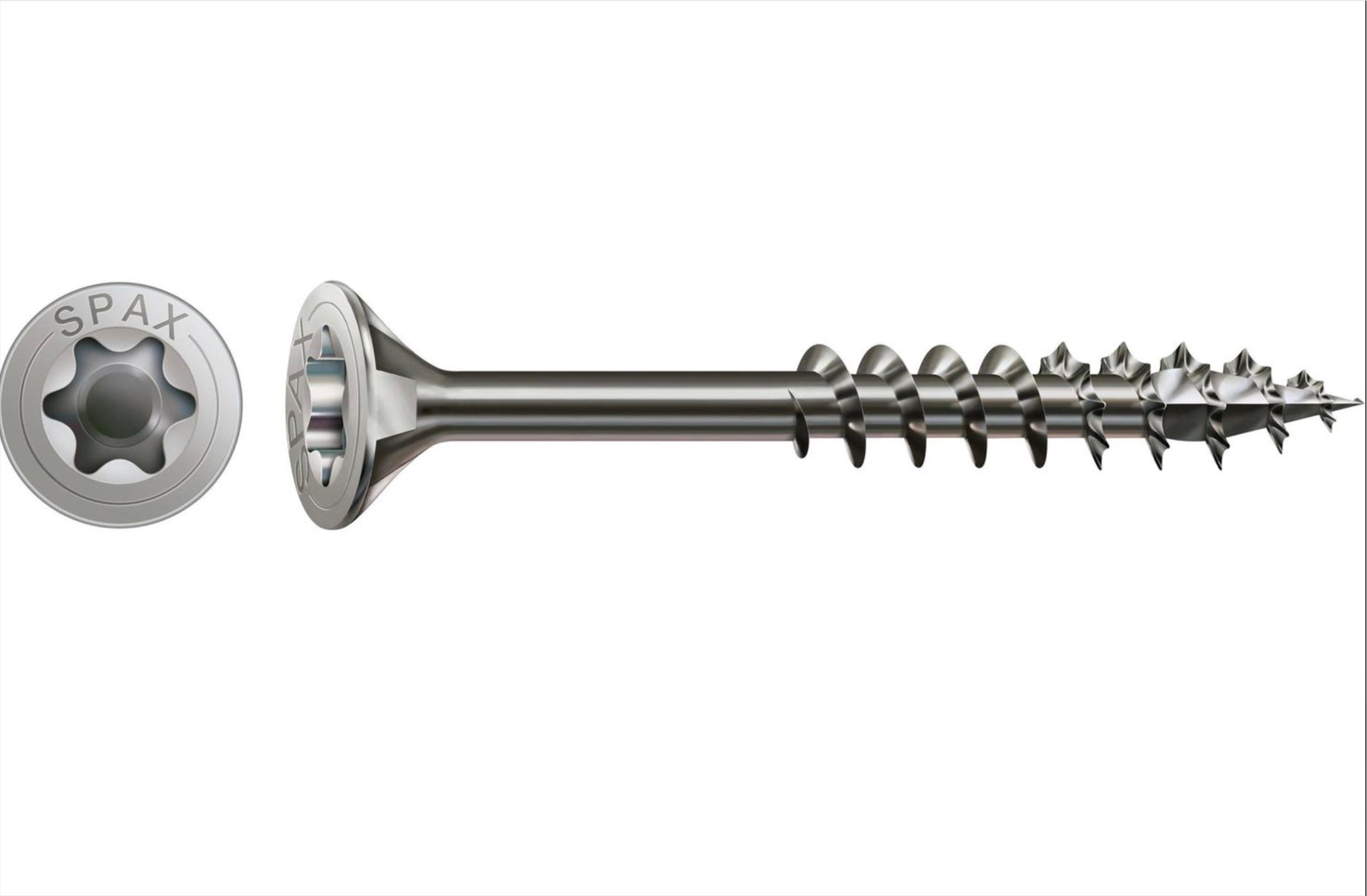 Spax Outdoor Universal Screws Diameter: 6Mm, Length: 60Mm Stainless Steel