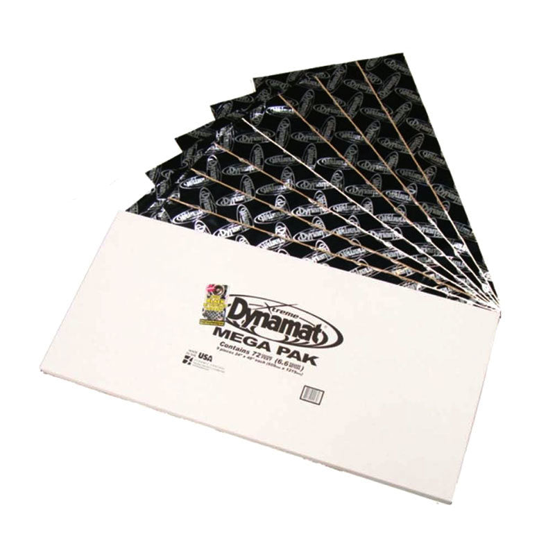 Dynamat Xtreme Sound Deadening Mega Pack (609Mm X 1219Mm X 1.72Mm) 9 Sheet Pack