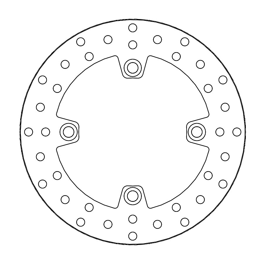 Brake Disc Rear Moto Master Honad Triumph