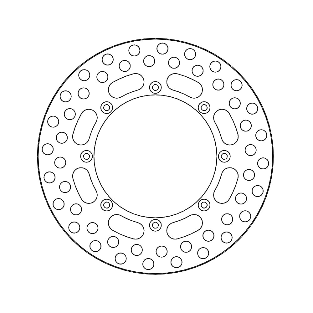 Brake Disc Front Moto Master Vintage Kawasaki Kx125 Kx250 Kx500 85-88