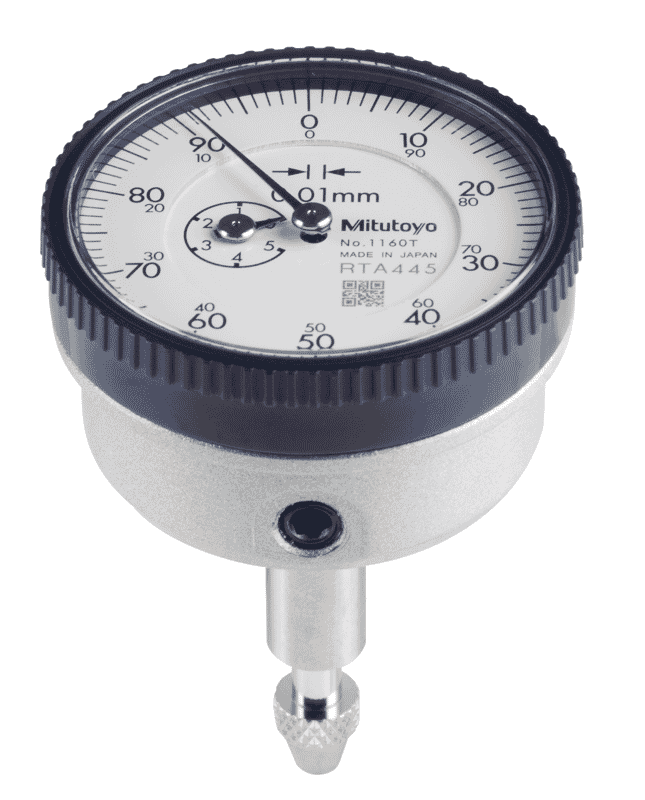 Mitutoyo Dial Indicator 5Mm X 0.01Mm Back Plunger Type (Was 1160S)