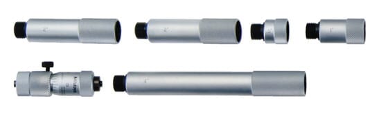 Mitutoyo Inside Micrometer 2-12" Tubular Extension Rod Type