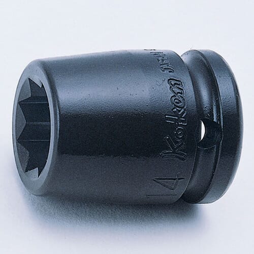 Koken 14415M 8Pt Impact Socket 1/2"Dr 16Mm (Double Square)