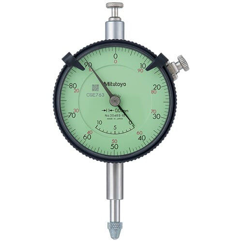 Mitutoyo Dial Indicator 10Mm X 0.01Mm With Adjustable Hand (Was 2048S-10)