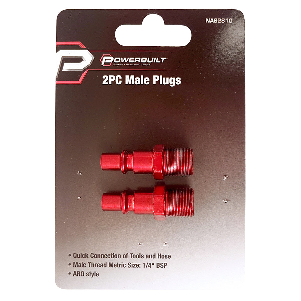 2Pc Male Aro Fittings