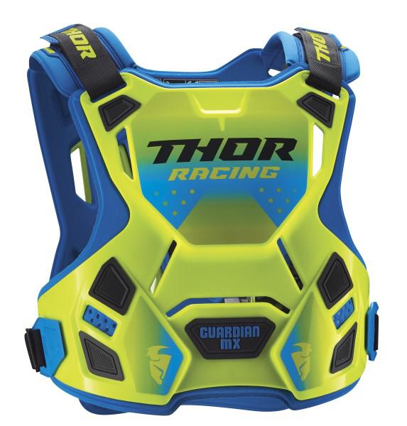 Chest Protector Thor Mx Guardian Mx Roost Youth 2Xs Xs Fluro Green Blue