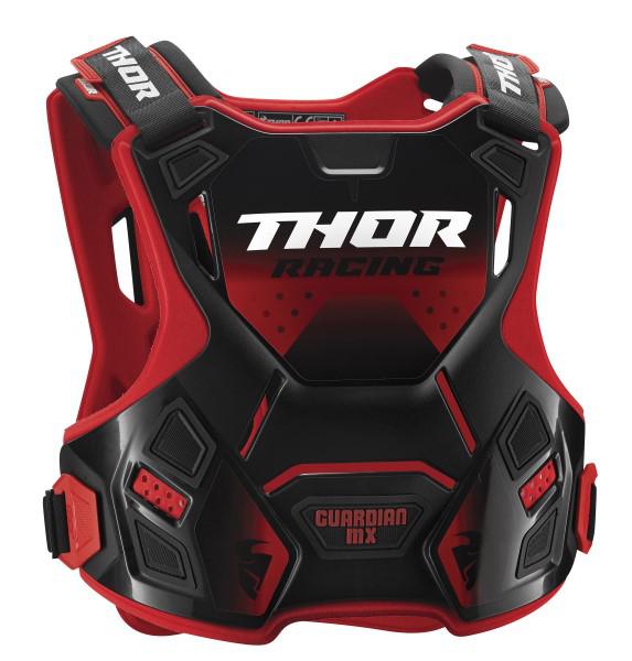 Chest Protector Thor Mx Guardian Mx Roost Child Small Medium Black/Red