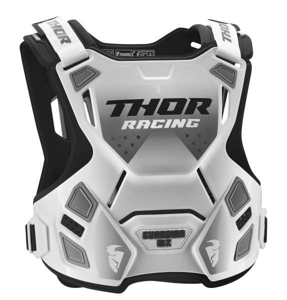 Chest Protector Thor Mx Guardian Mx Roost Youth Small Medium White/Black